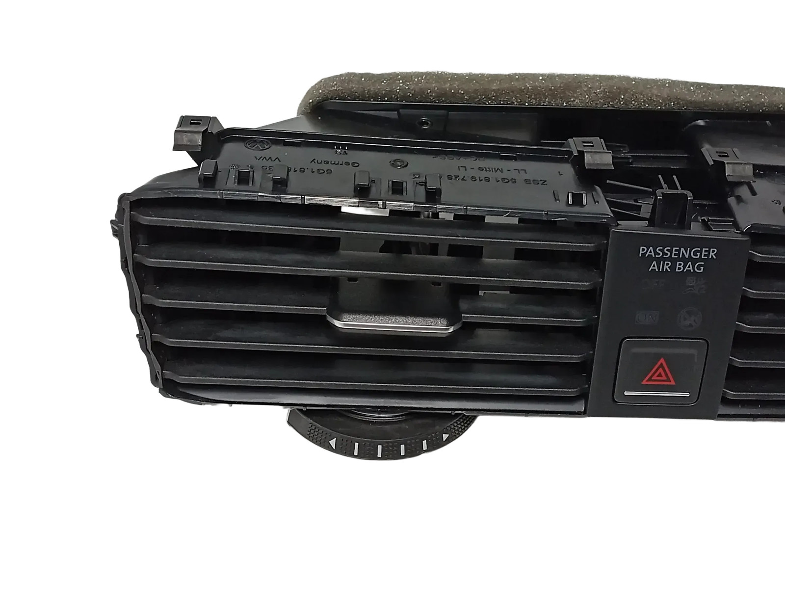 Lüftungsdüse Luftausströmer links rechts mitte schwarz Original VW Golf VII 7