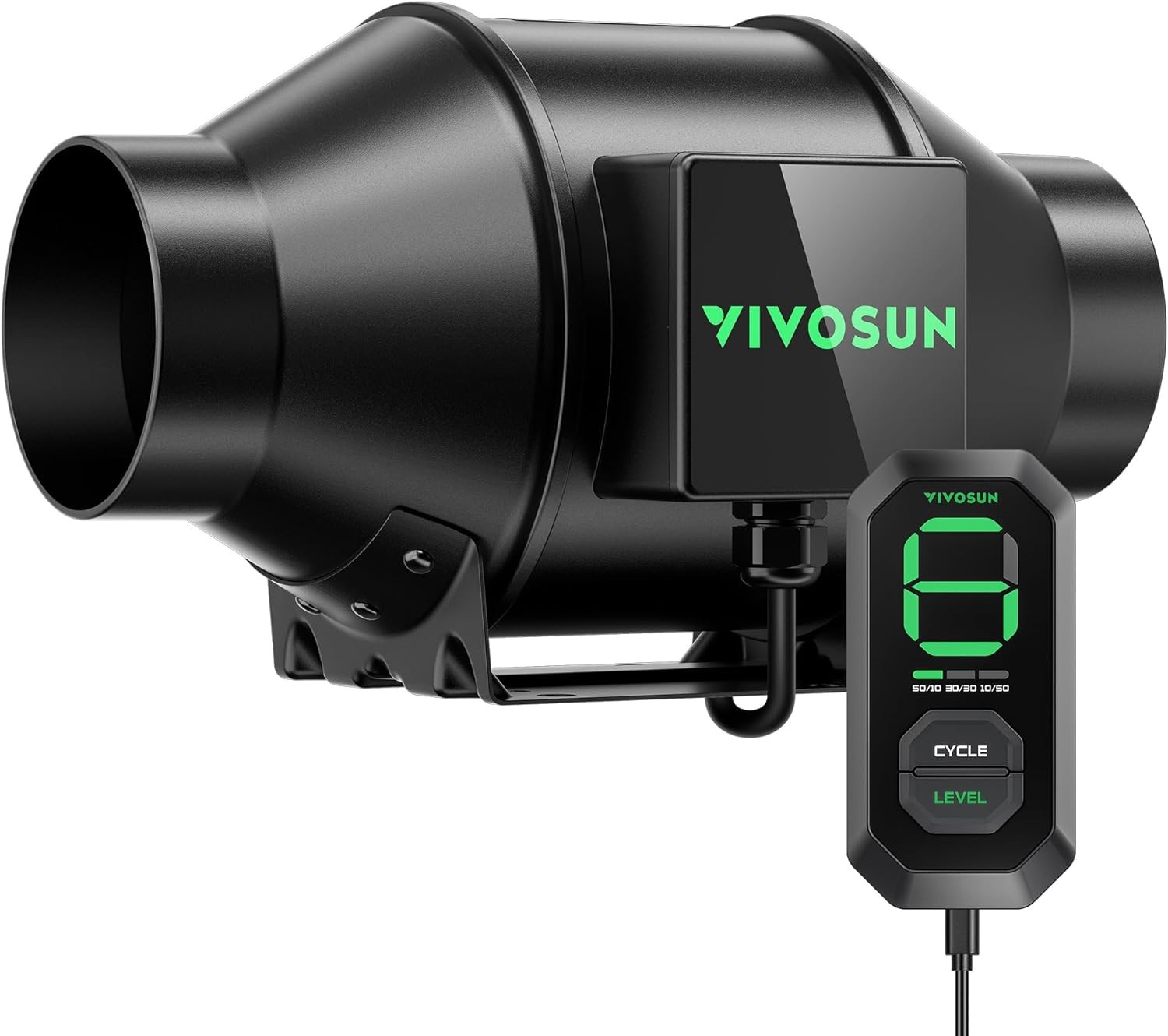 VIVOSUN 4/6/8-Inch Inline Fan with Smart Controller for Grow Tents