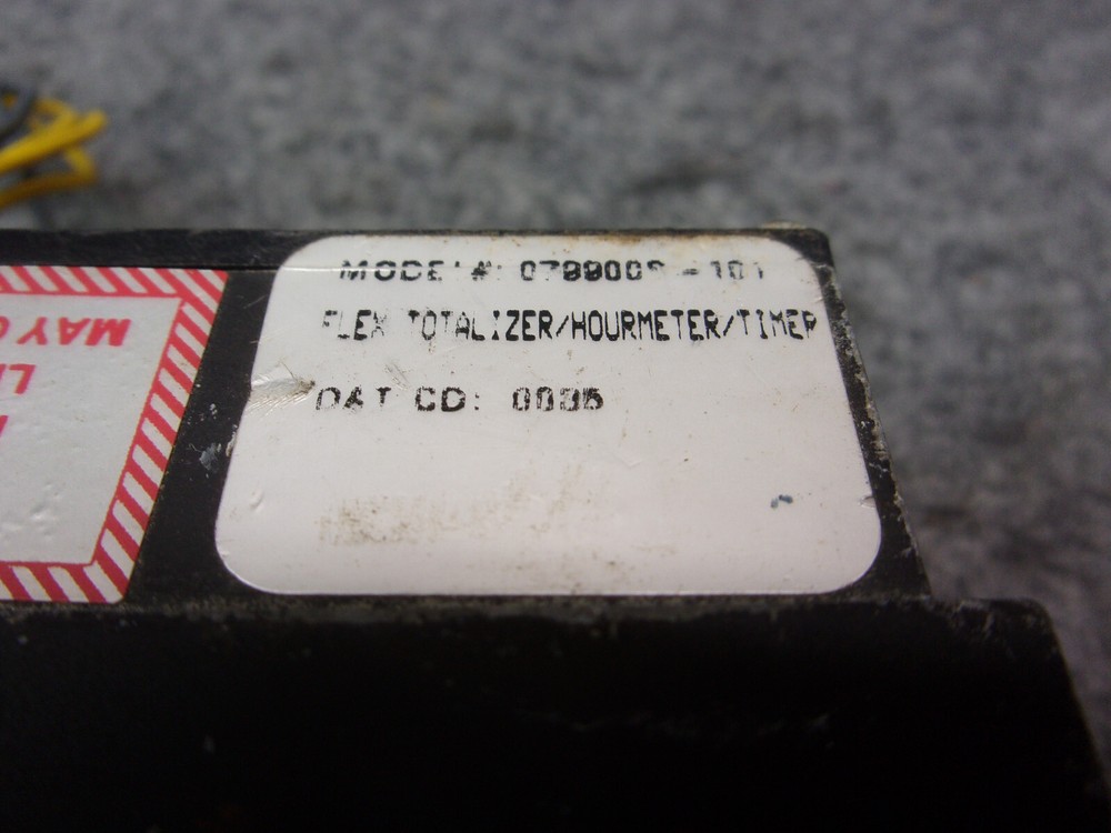 Veeder-Root Flex Totalizer Hourmeter Timer P/N 0799008-101