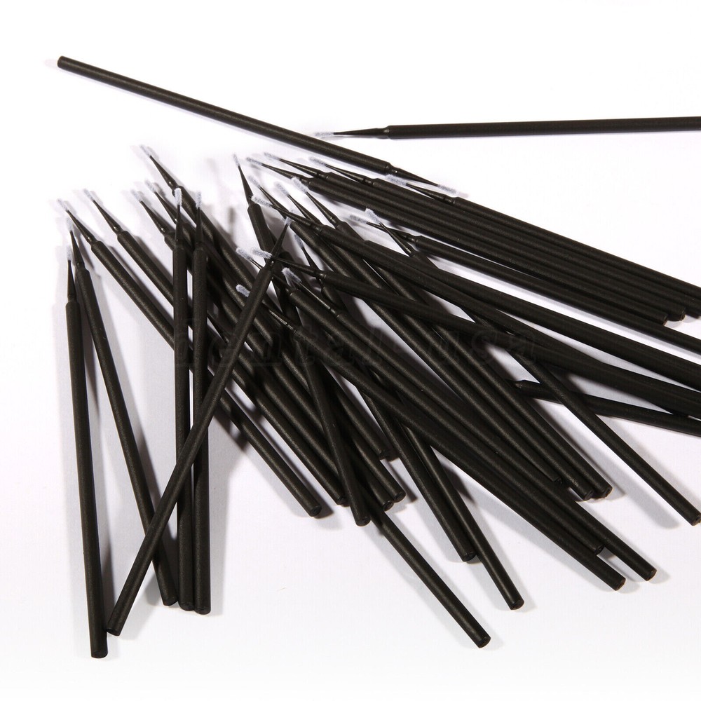 NEW Dental Microbrush Disposable Applicators Tips Micro Brush Cleaning 4Sizes