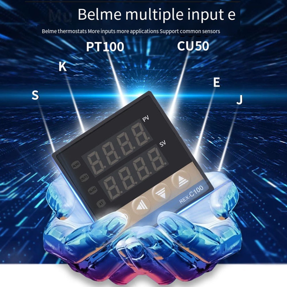 Efficient REXC100 M*DN Intelligent Temperature Controller Relay Output