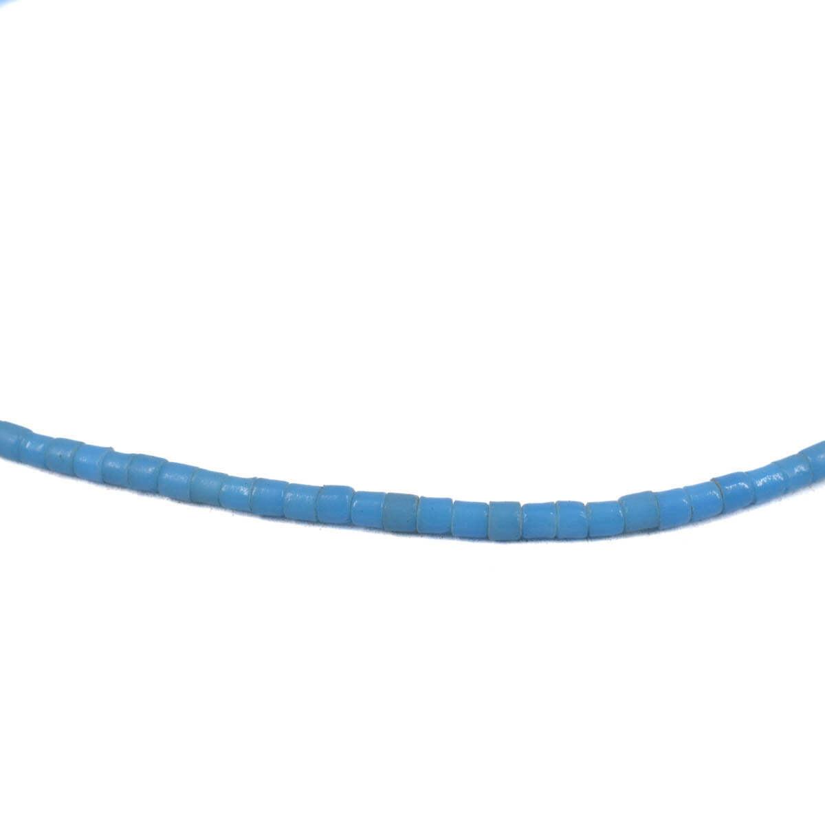 Turquoise Blue Tile Trade Beads