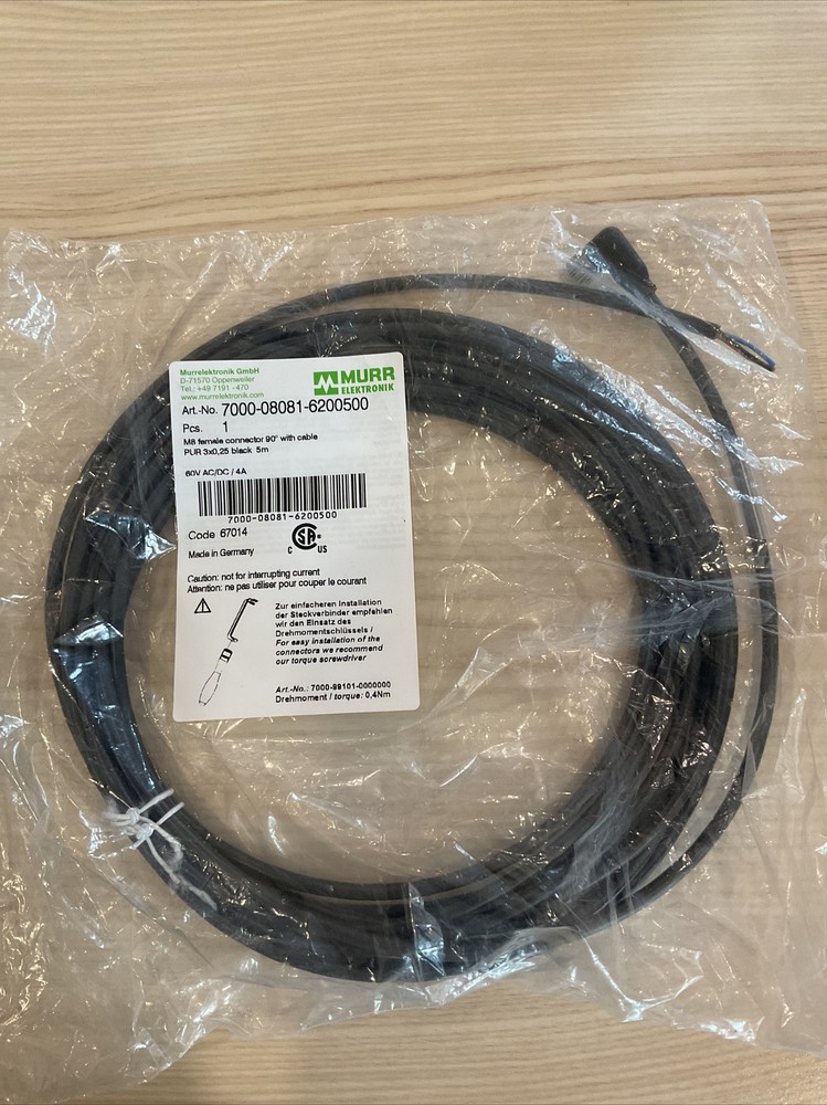 Murr 7000-08081-6200500 Cable