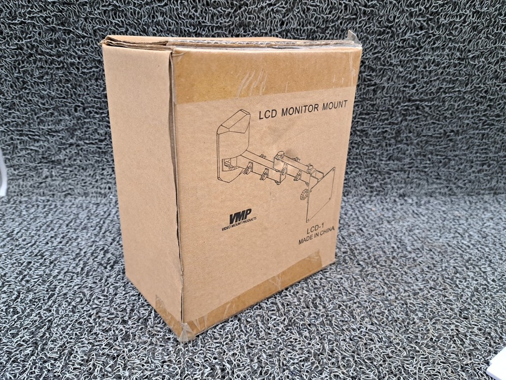 VMP LCD-1 Silver Multi Configurable Small Flat Panel Wall Mount,