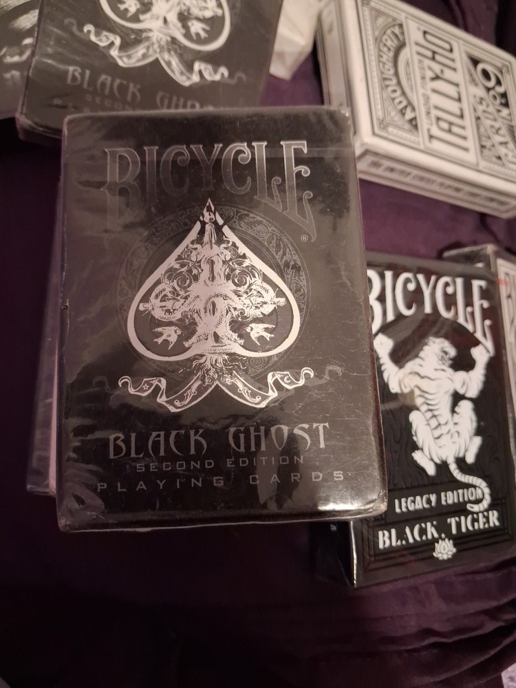 Bicycle Ghost & Black Ghost Playing Cards Collector Set