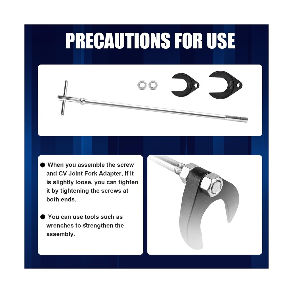 Inner CV Axle Puller Tool with 5/8"-18 Slide Hammer, Slide Hammer Puller Set ...