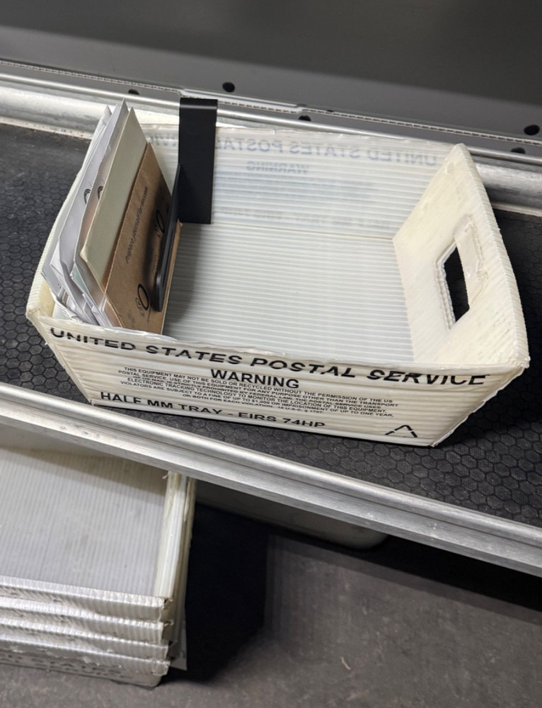 Mail Tray Divider Block – Postal Organizer Separator