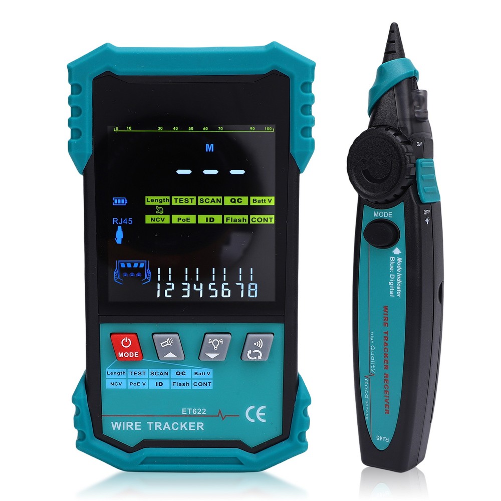 1-Advanced Network Cable Tester For Ethernet Maintenance