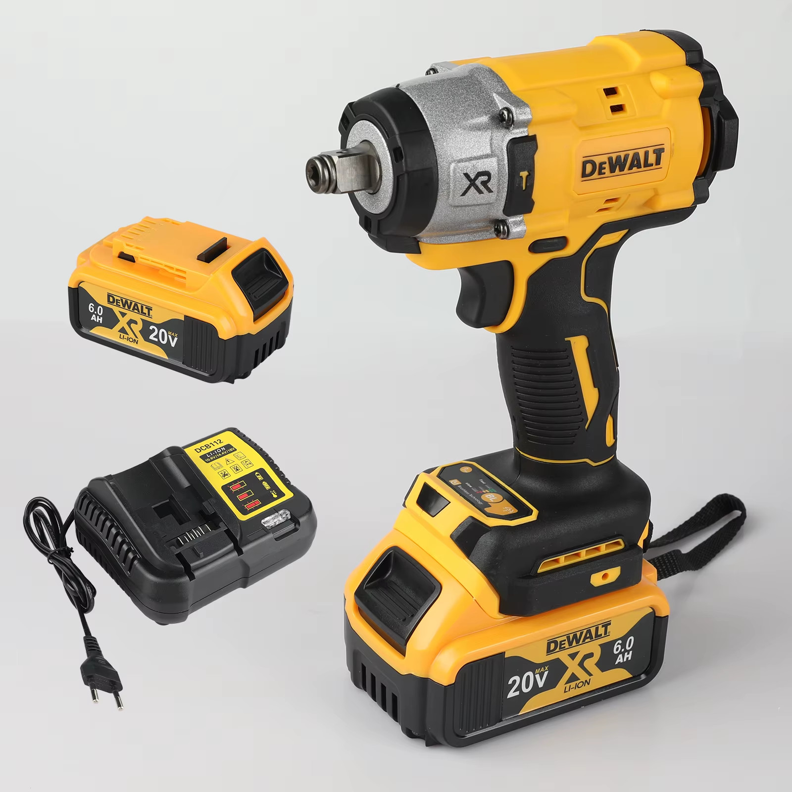 DEWALT DCF922 20V MAX 1/2" Brushless Impact Wrench - 205Nm (150Ft-Lbs), 2500 RPM