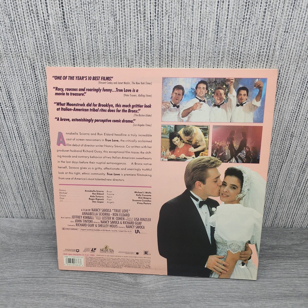 True Love (Laserdisc) Extended Play Single Disc