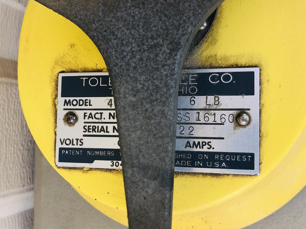 ANTIQUE TOLEDO CANDY SCALE Model 407 Yellow