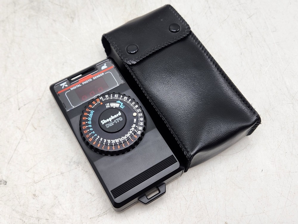 Shepherd DM-170 Digital Photo Sensor Light Exposure Meter w/ Case