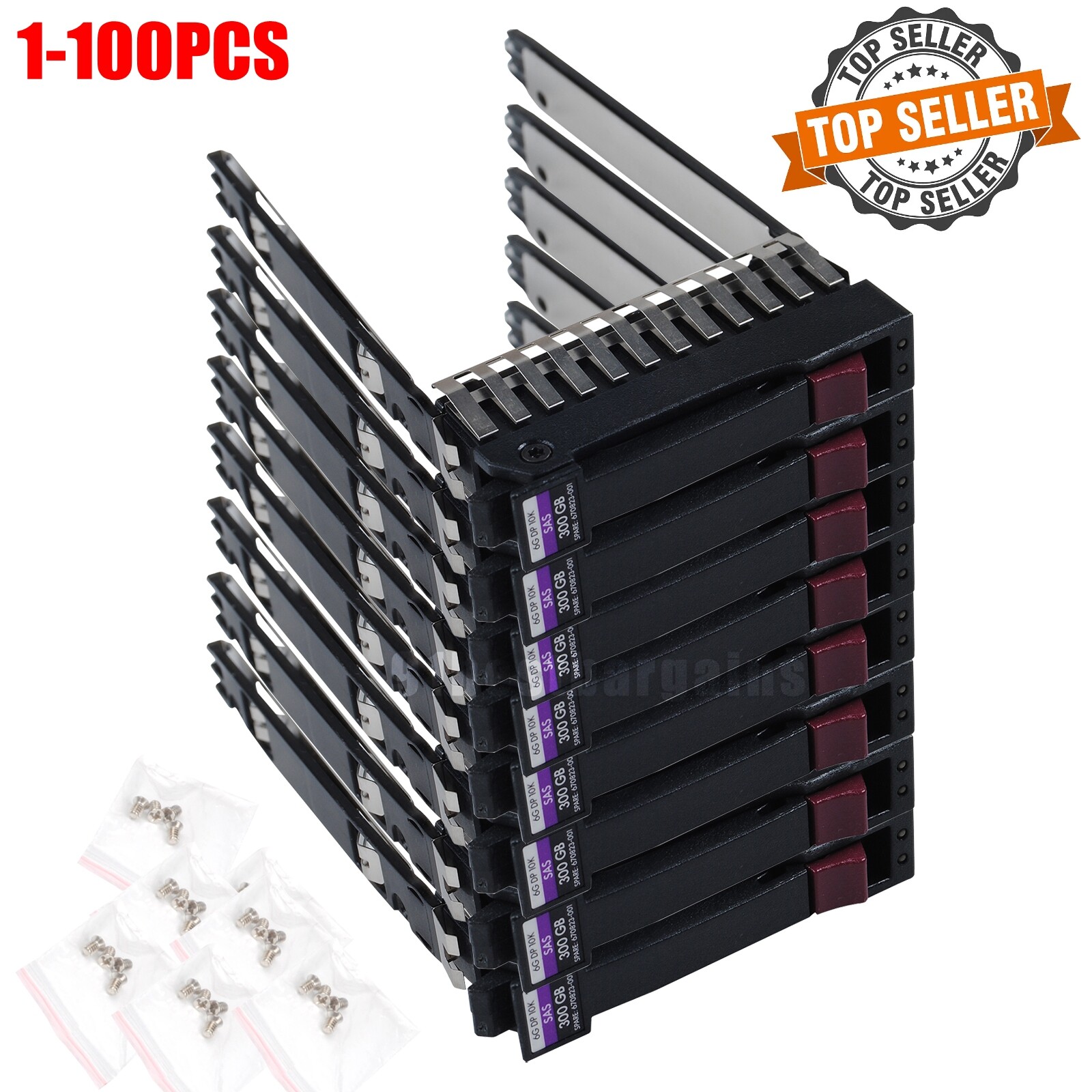 HP Tray Caddy 2.5 SAS SATA DL580 DL380 DL360 ML370 ML350 G5 G6 G7 500223-001 Lot