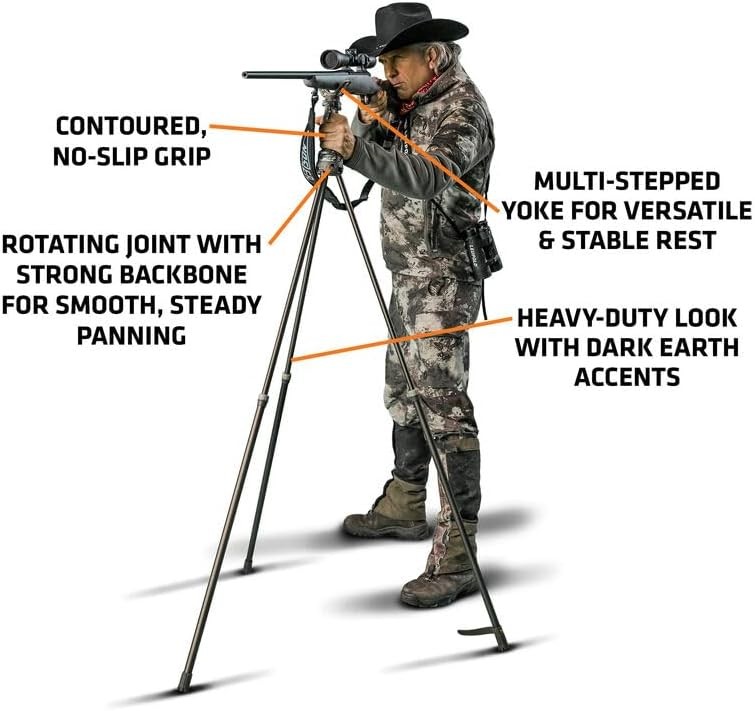 Adjustable Hunting Trigger Stick Gen3 - Durable Lightweight Shooting Support