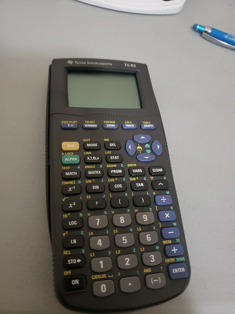 Texas Instruments TI-83 Handheld Graphing Calculator