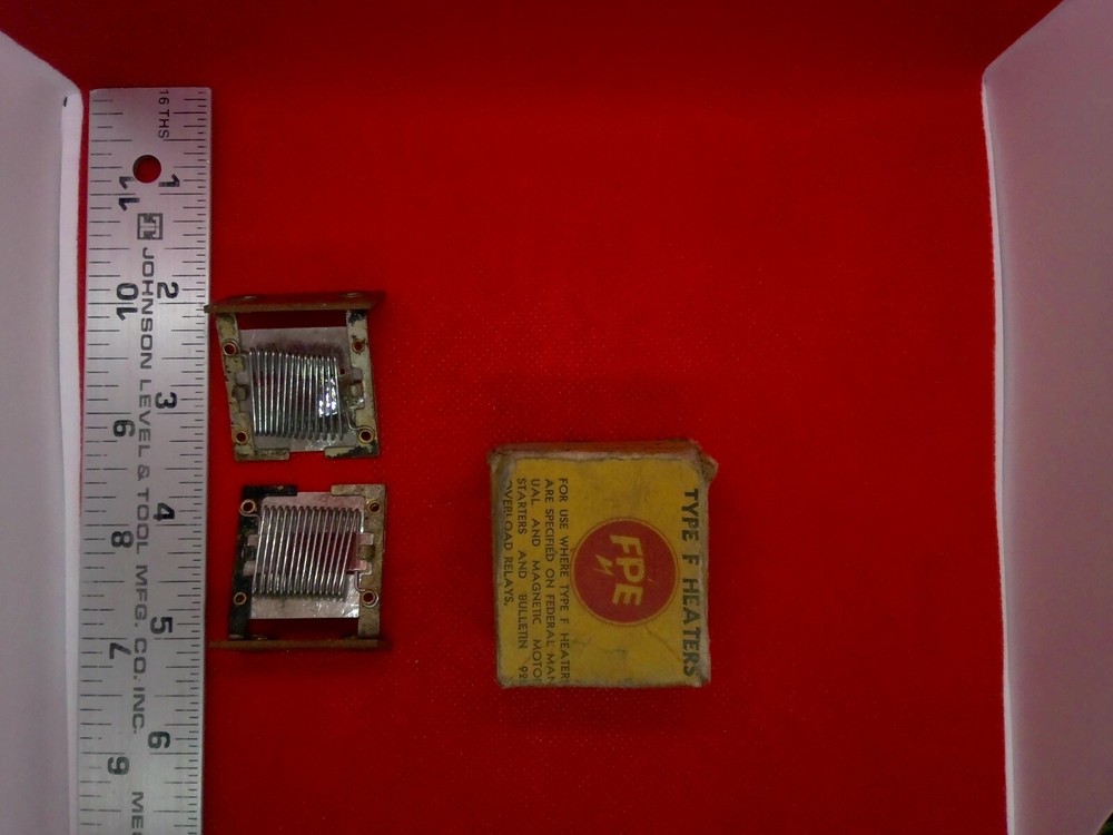 FEDERAL HEATER ELEMENT  2 TYPE F 1.26 TRIP