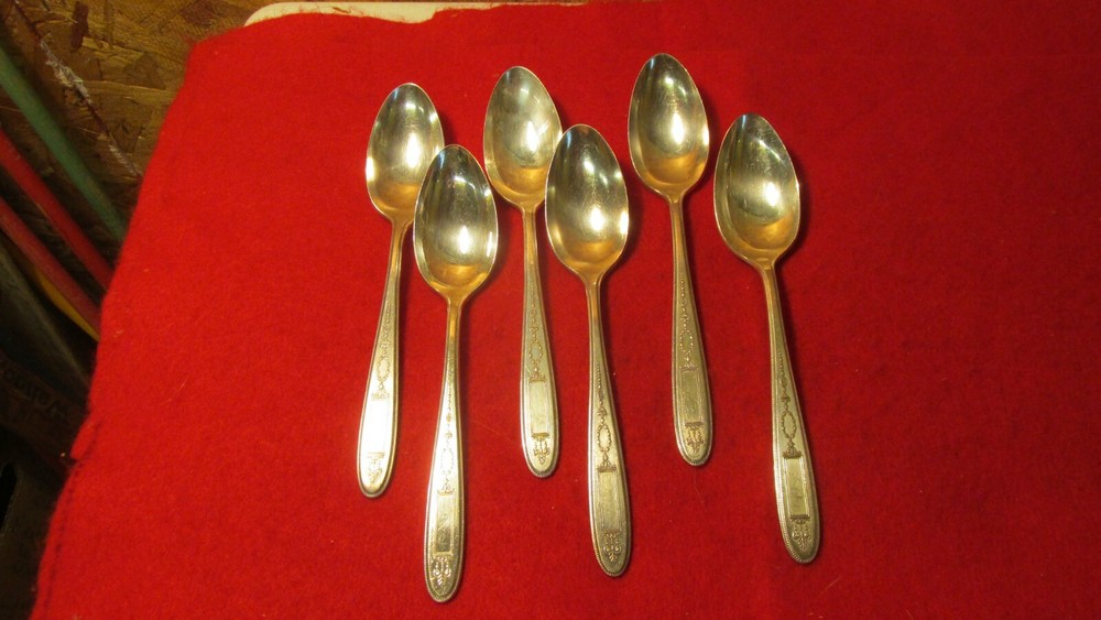 Oneida Community Grosvenor Teaspoons- 6