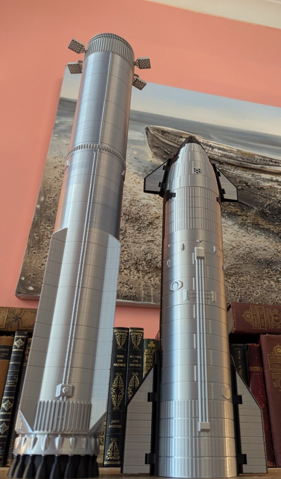 Massive Space X SpaceX Starship Star Ship, EXCLUSIVE 1/100 Scale