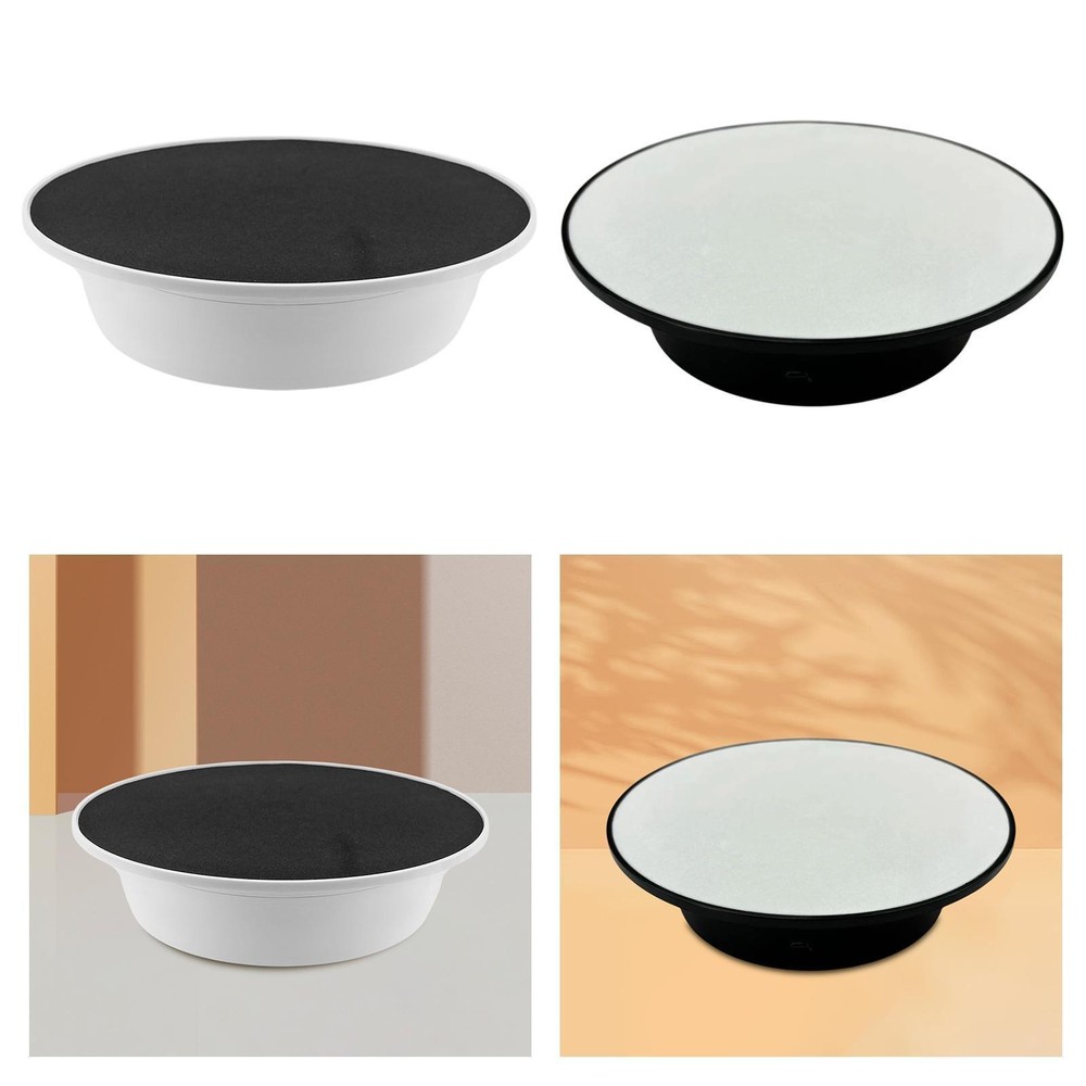 Rotating Display Stand Automatic Revolving Platform 2 Adjustable Speed Modes