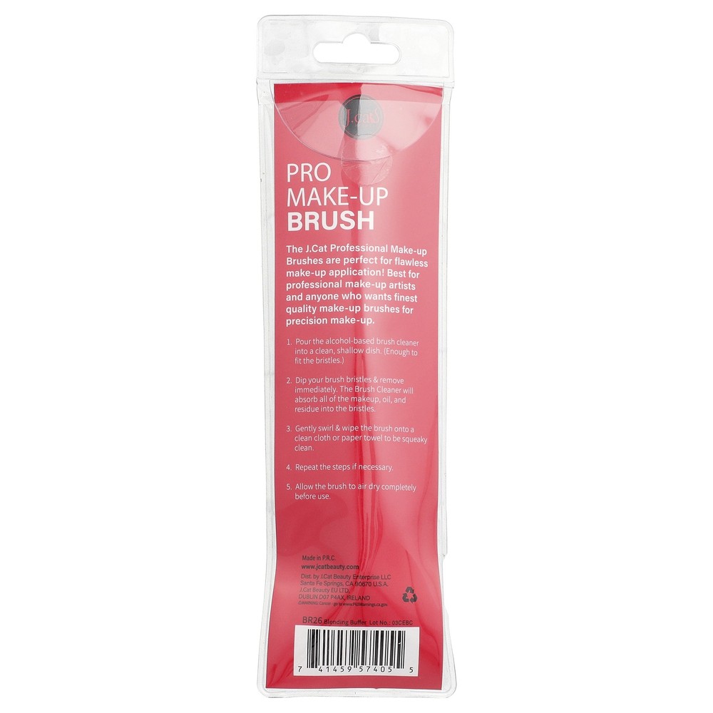 Pro Make-Up Brush, BR26 Blending Buffer, 1 Count