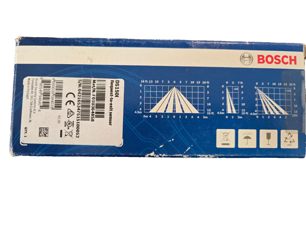 DS150i Request to Exit / PIR Motion Detector