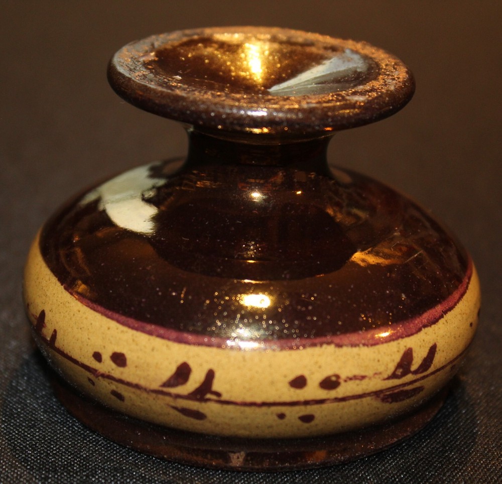 Antique Copper Luster 1820-1850 Master Salt