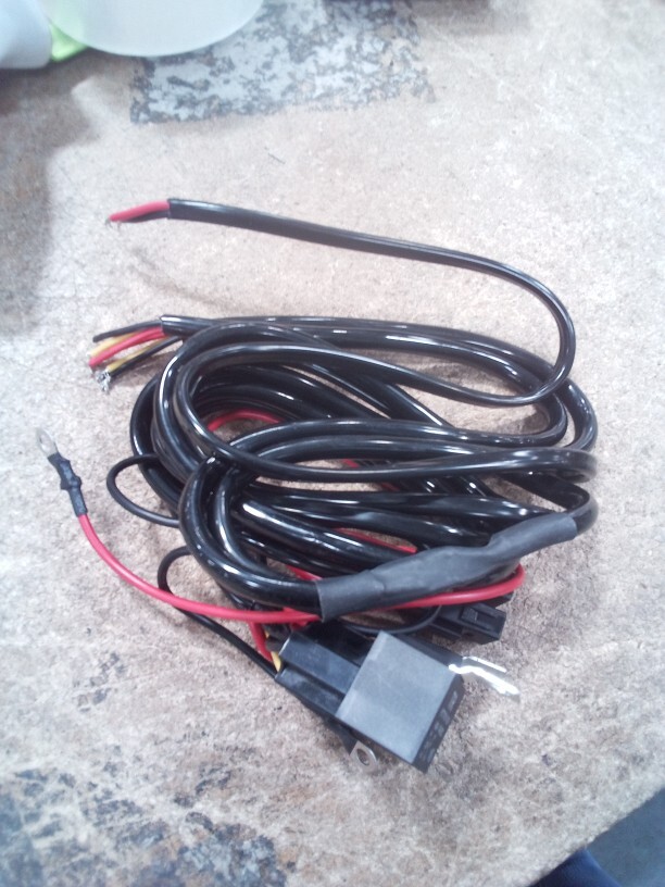 LP6 Lighting LED Headlight Electronic Wires Extensions for Harley Road Glide