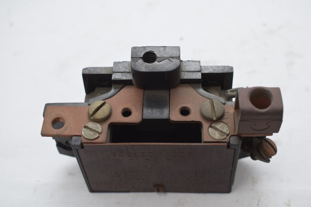 FPE Bulletin 925 Type F1 Overload Relay Switch