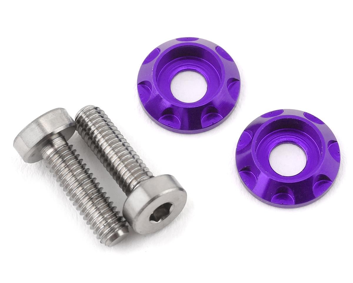 175RC 3x10mm "High Load" Titanium Motor Screws (Purple) [175-10456]