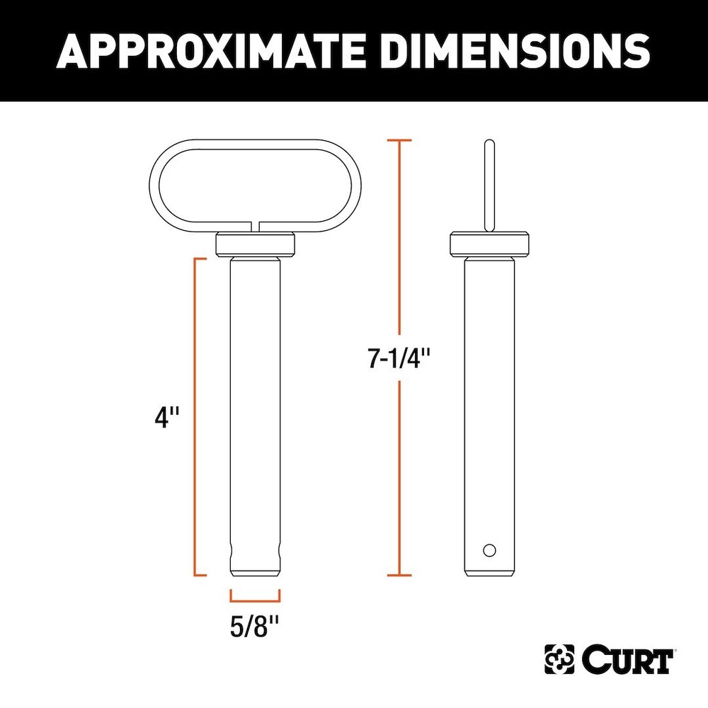 CURT 45804 HITCH ACCESSORIES