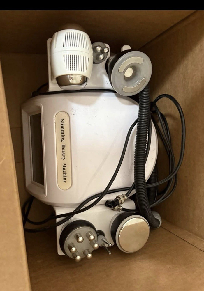Slimming Beauty Machine Multi-Function Professional Facial Machine White/Gray