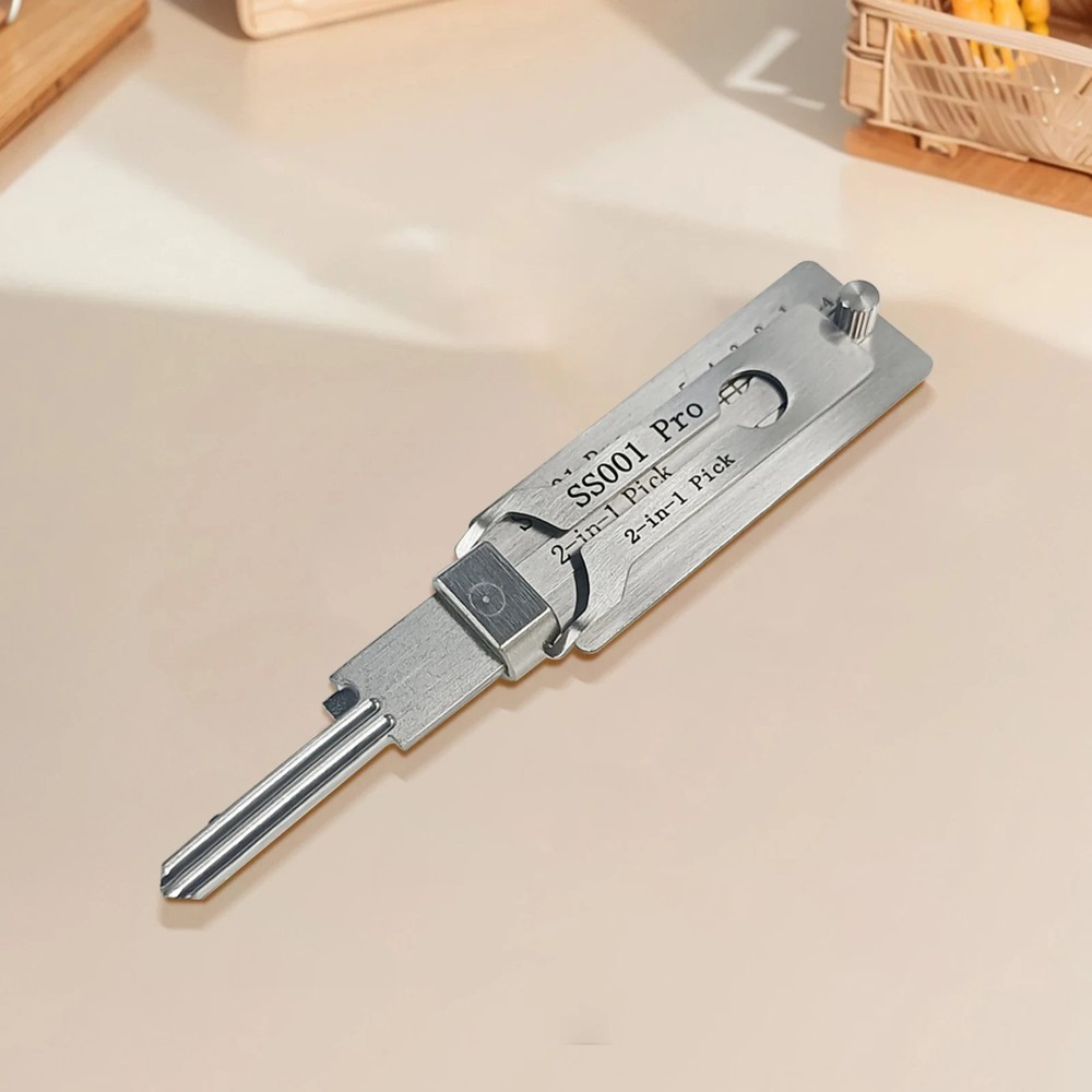 Stainless Steel Key Decoder SS001 PRO Lock Decoder Repair Tools