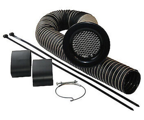 Cold Air Feed Kit - 102mm Black