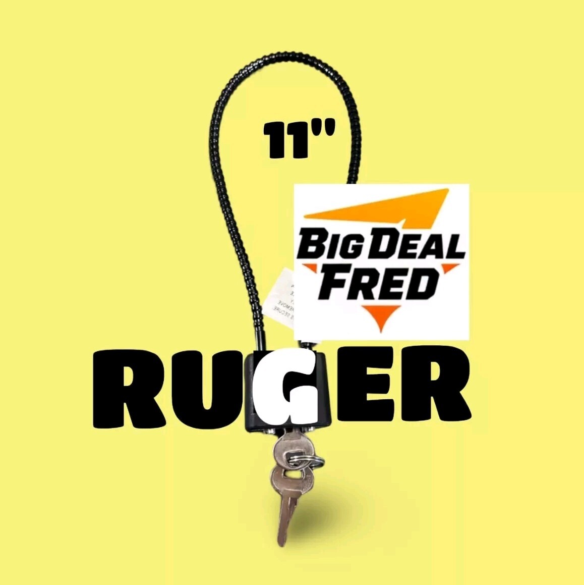 GUN LOCK Regal Firearm Cable Lock 2 Pack R11SC3 Rifle Shotgun Revolver New