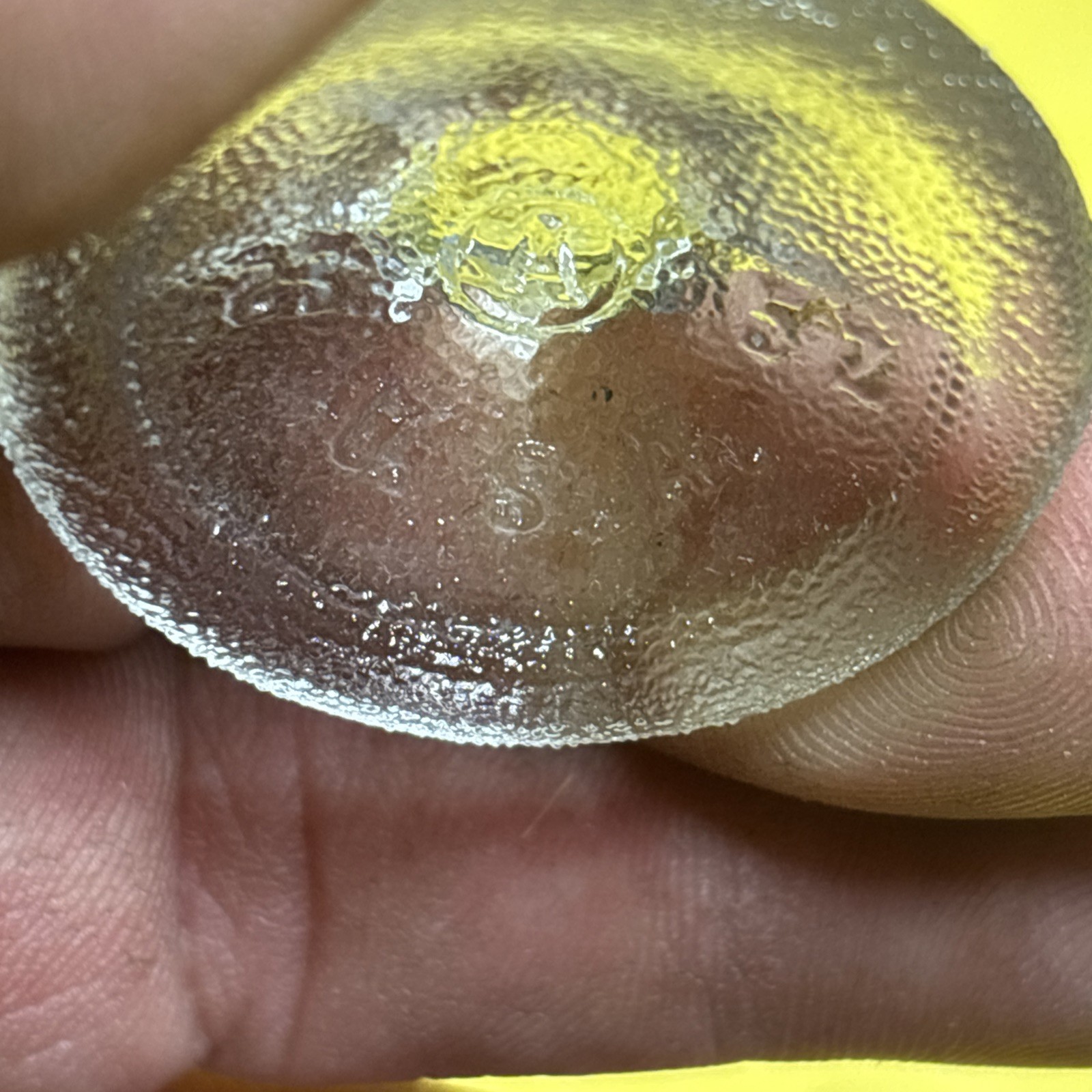 Vintage Glass Eye Wash Cup Marked USA 31