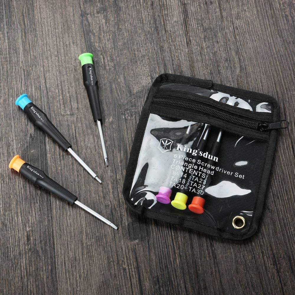 6 Pieces Triangle Head Screwdriver Tool Kits for Coffee Machine Triangle Screws