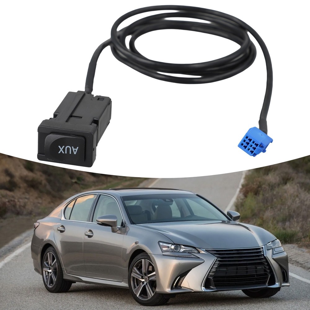 Audio Socket Adapter + 6Pin Cable for Toyota/Lexus Practical and Reliable