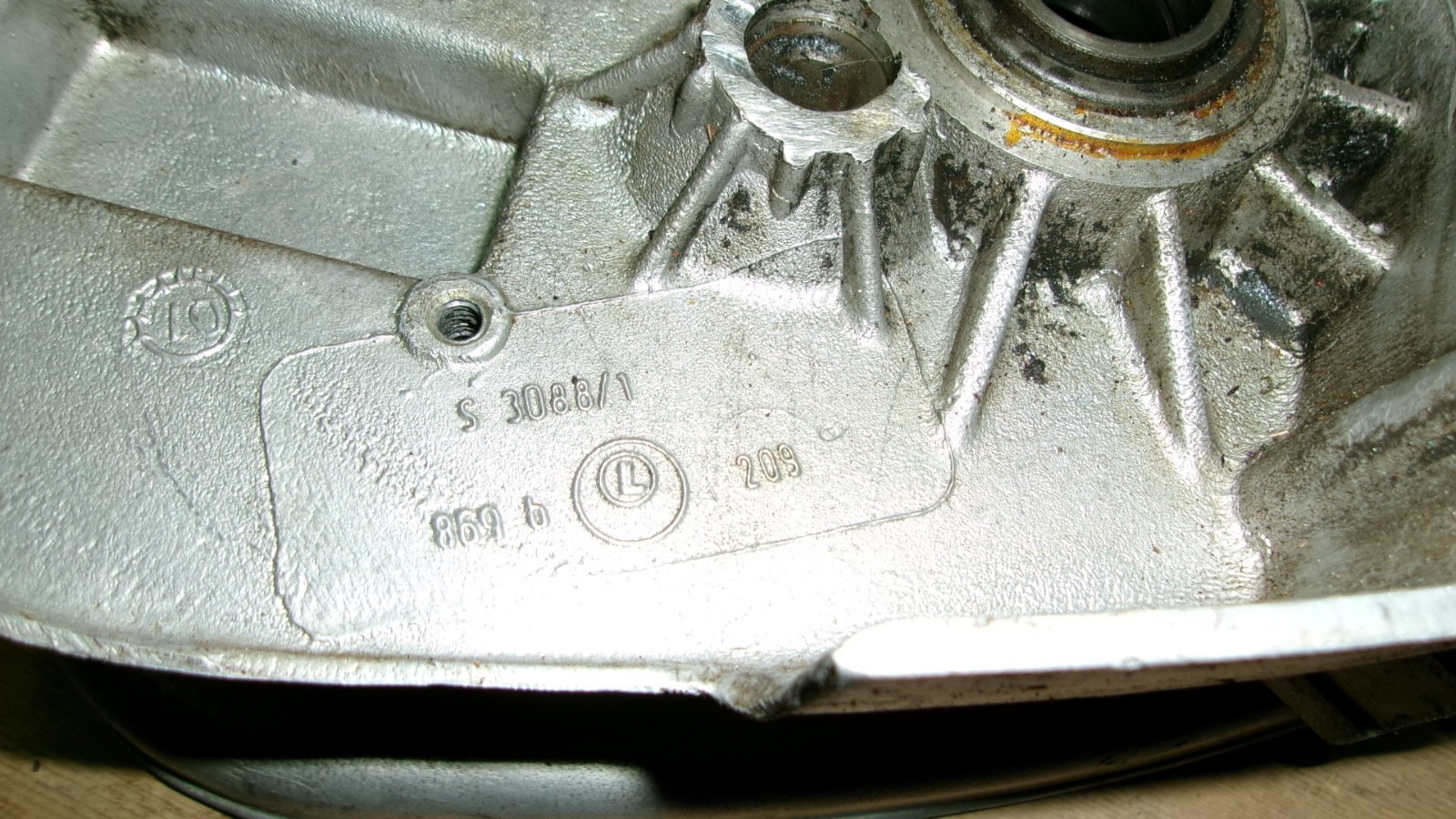 Maico Square barrel 400 engine case set T401XXX 1972