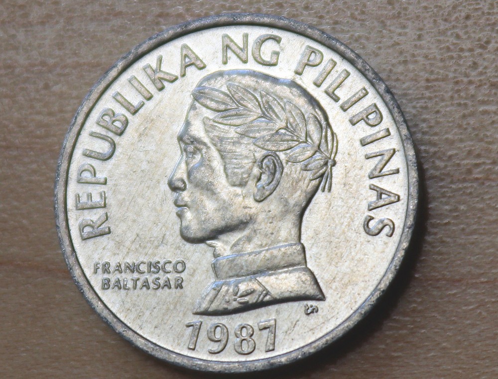 1987 Philippines 10 Sentimo Goby Fish
