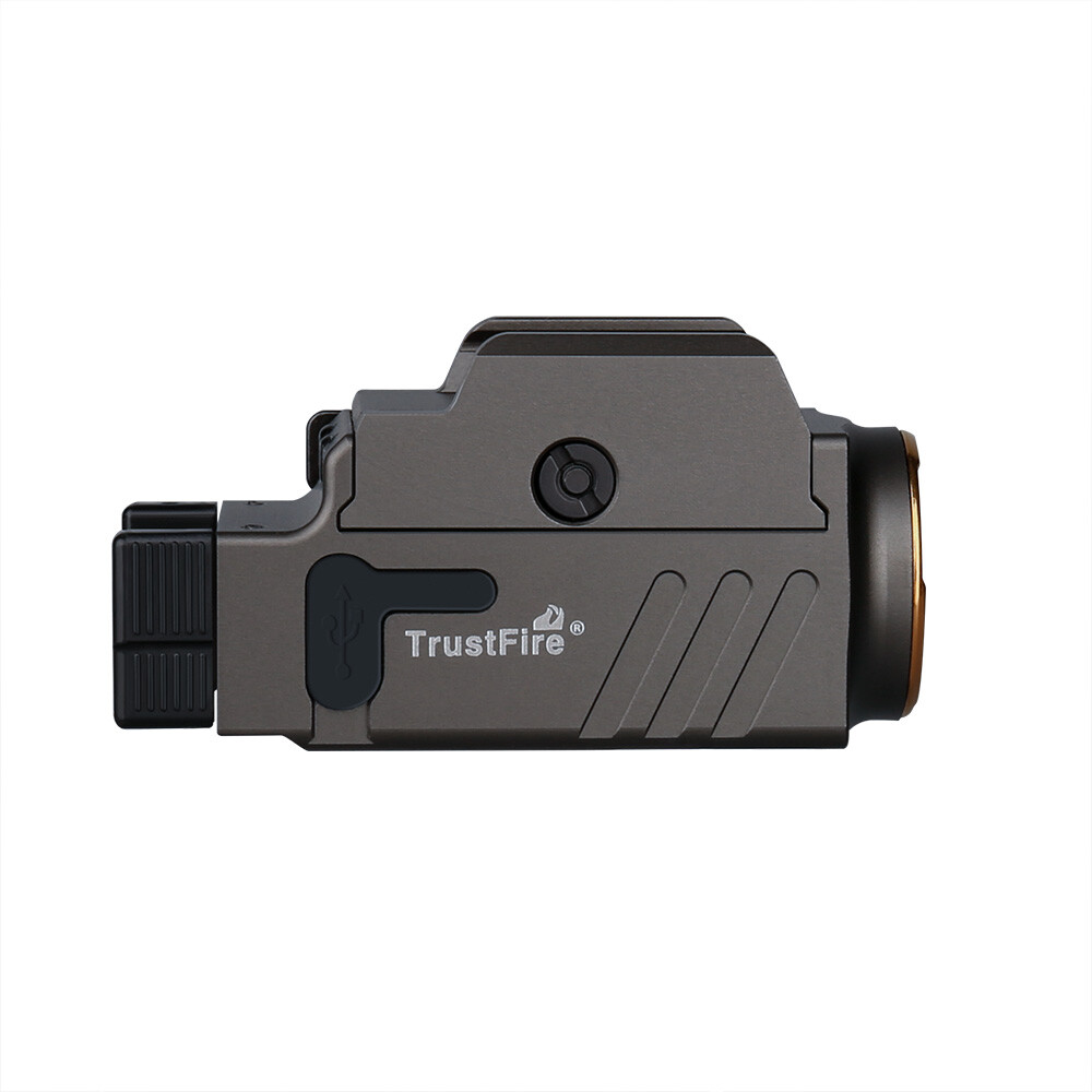 Trustfire GM23 Compact Tactical Handgun USB Rechargeable Light LED Flashlight