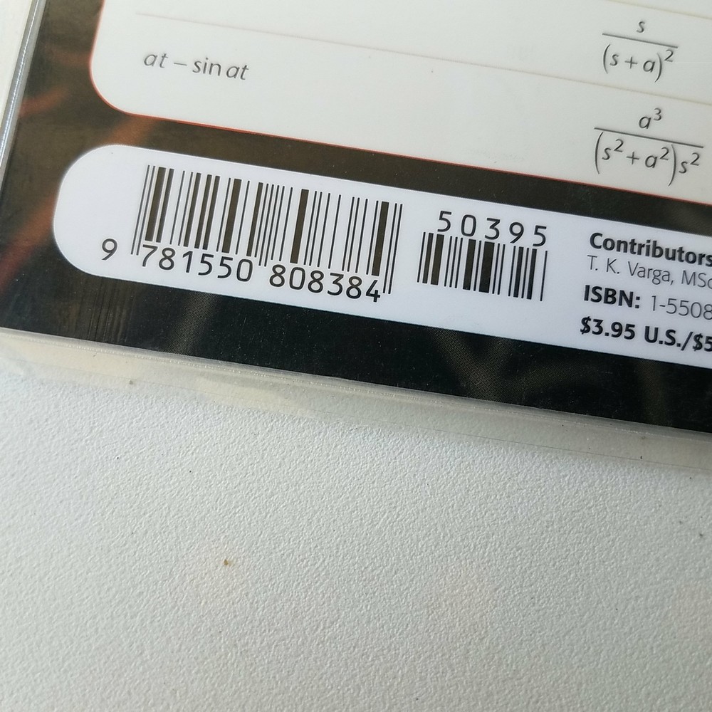 Laplace Transforms Permacharts Mindsource Technologies 1550808384 095607015250