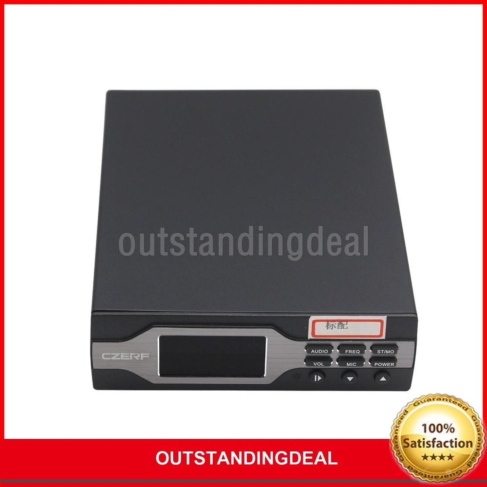 CZE-01B 0-1W FM Broadcast Transmitter FM Stereo Transmitter Kit with Antenna