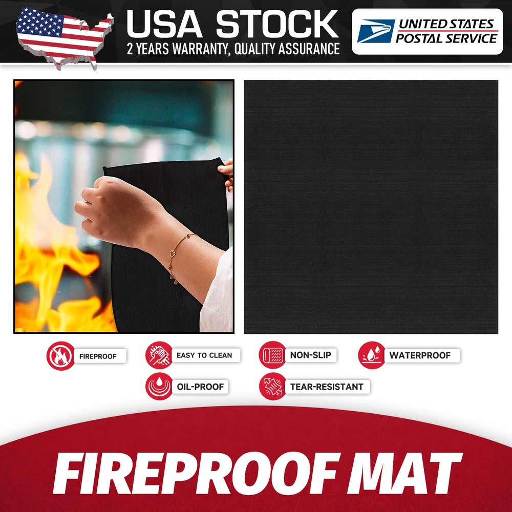 Double-Sided High-quality Fireproof Mat Welding Deck Professional protection