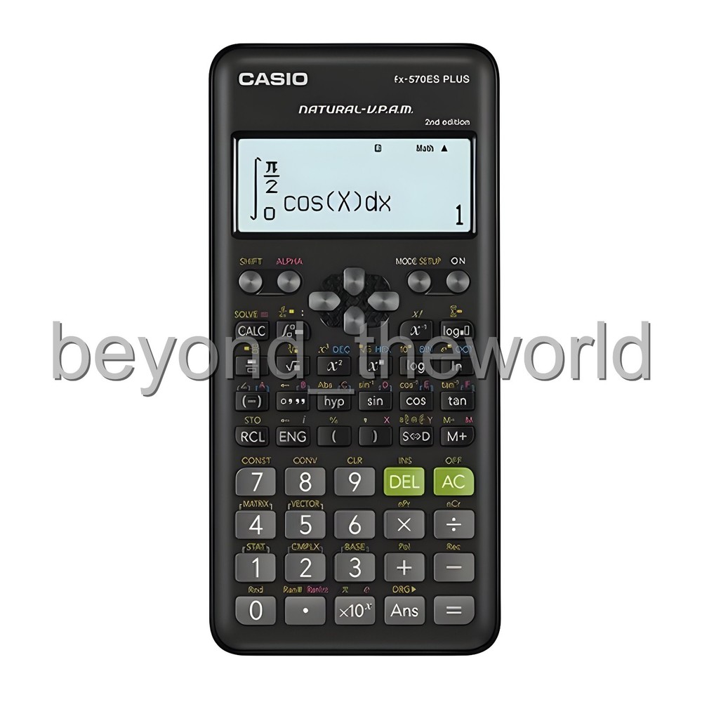 CASIO FX-570ES PLUS 417-Functions Display Scientific Calculator ⭐Tracking⭐