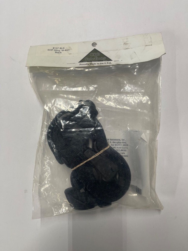 NEW CQB Solutions SOP Sling Black #137