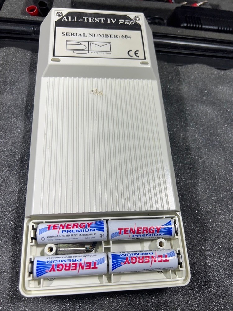 ALL-TEST IV Pro Motor Circuit Analyzer - W/All Accessories battery issues - READ