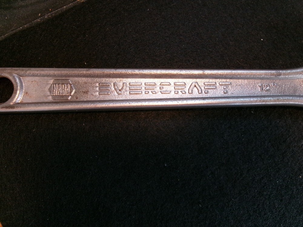 NAPA EVERCRAFT Adjustable Wrench 12"