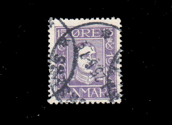 Denmark Scott 168 Used, SCV $7.00