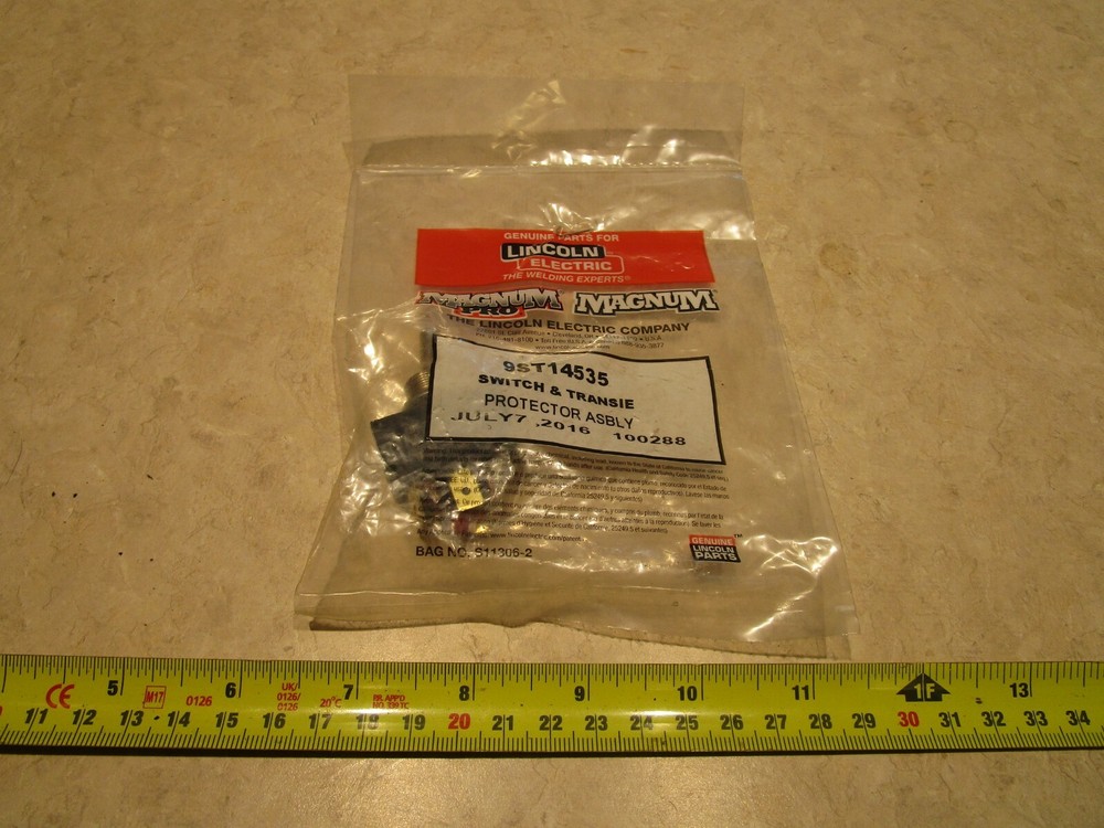 LINCOLN 9ST14535 SWITCH & TRANSIENT PROTECTOR ASBLY T14535, B0302