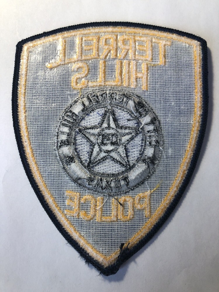 Terrell Hills Texas Police Patch